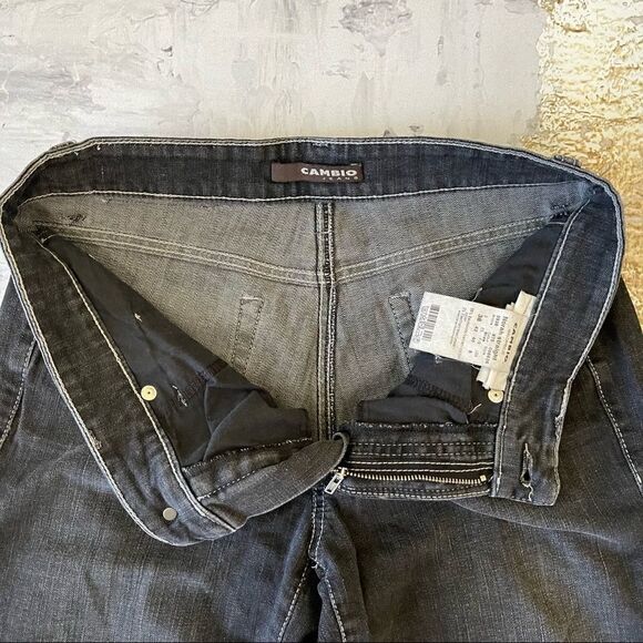 Cambio Grey Norah Straight Leg Jeans - Picture 7 of 7